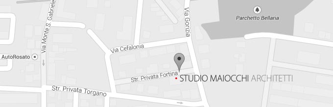 Mappa Studio Maiocchi Architetti